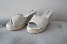 Seven Keilabsatz Pantoletten Strasssteine Gr. 38 NEU