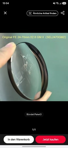 Sony sel2470 70mm 2 - 2,, 2,8