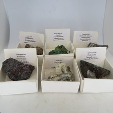 Top 6er set - 6er, mineralien