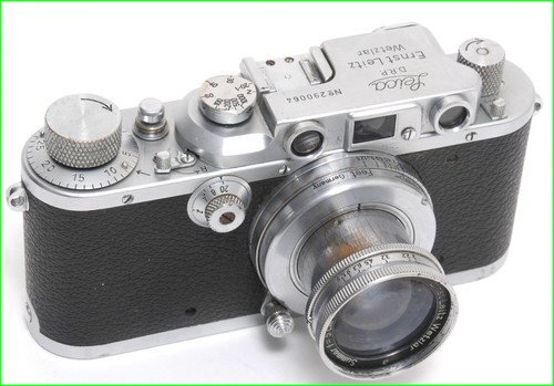Vintage leica iiib camera - vintage, w