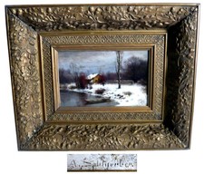 Winterlandschaft Orig alt