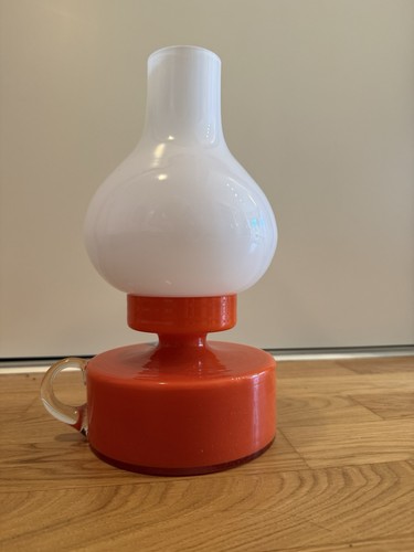 Vintage lampe orange - vintage,