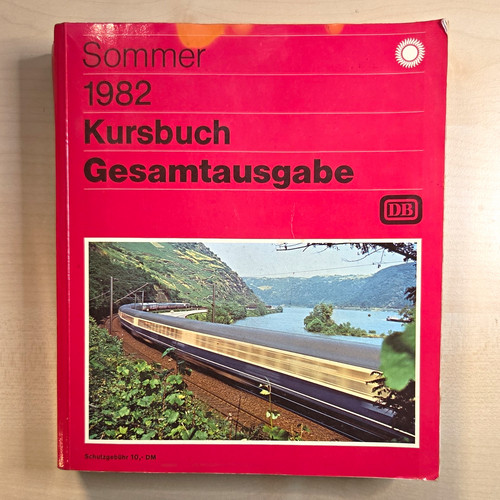 Deutsche bahn kursbuch - bahn, (db)