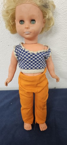 Alte ddr puppe - , spielzeug
