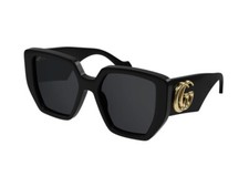Gucci Sonnenbrille GG0956S  003 Schwarz - Grau - Frau