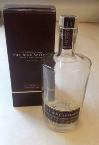 Whiskyflasche leer the - leer, nine