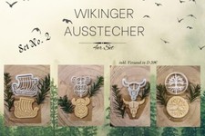 Wikinger Ausstecher 4er Set