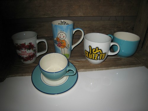 Becher mit henkel - mit,