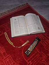 Gebetsteppich Set Rot, Koran