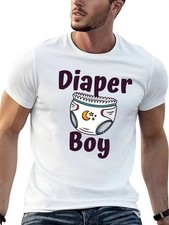 Diaper BOy ABDL Shirt DDLG DDGL Windel Adult Baby XL