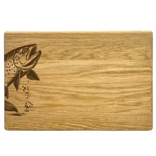 Vesperbrett fisch eiche x - fisch,