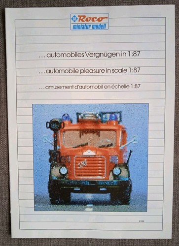 Katalog roco modelle 1984 - katalog,