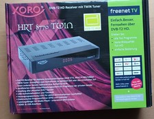 XORO HRT 8770 TWIN Tuner DVB-T2/C HD-Receiver, freenet TV, wenig gebr.
