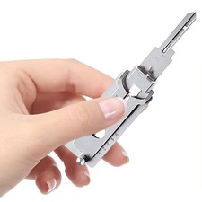 Lockpicking Pickset Schlossöffner Präzisionshaken Schlüssel Decoder Werkzeug