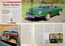 Oldtimer Praxis 2609) Fiat 850 Spider Restaurierung - ein interessanter Bericht