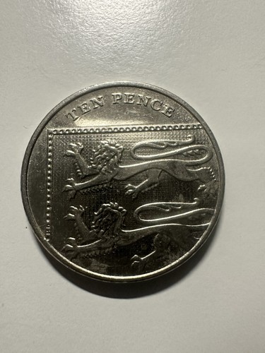 Münze ten pence von - ten,