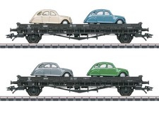 Märklin 46408 Autotransportwagen-Set der SNCF Ep III, Neu in OVP mit Garantie