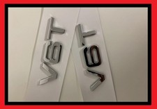 Neu 2x V6T Emblem Schriftzug