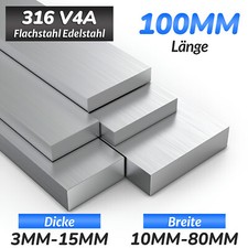 Flachstahl Edelstahl A4 V4A