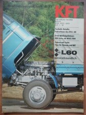KFT KRAFTFAHRZEUGTECHNIK 6- 1987 IFA L60 QEK Aero Lada Tula-Motorroller Maruti E