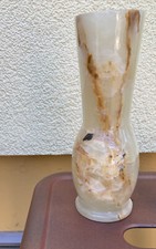 Onyx Marmor Vase 22x7 cm Sehr