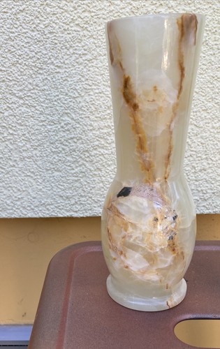 Onyx marmor vase 22x7 sehr - marmor, cm