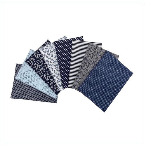8er baumwollstoff paket - baumwollstoff,