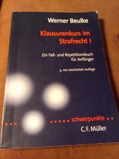 Buch: Klausurenkurs im Strafrecht 1