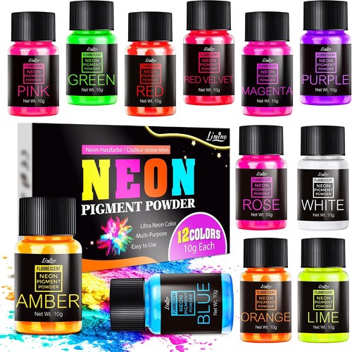 Neon pigmentpulver farben - pigmentpulver,