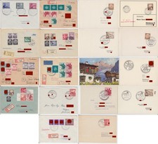 DR - 18 (!!) "Ostmark"-Belege, nur aus INNSBRUCK (!!) - bitte ansehen !!