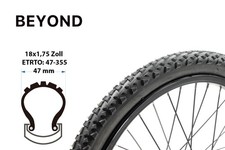 18 Zoll Fahrrad Reifen 18x1.75