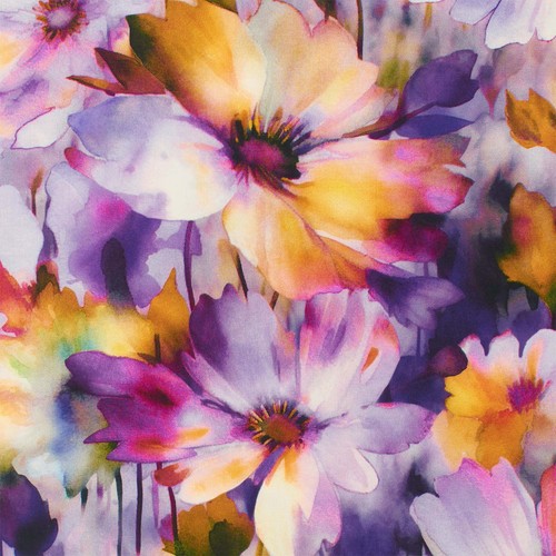 Viskose stoff blumen - viskose,