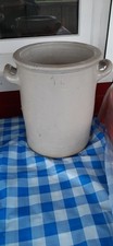 Sauerkrauttopf/Gurken etc. Keramikfass Einlegetopf Gurkentopf  beige  10 Liter