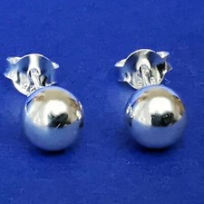 Ohrstecker Kugel Ball rund