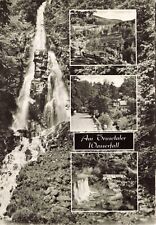 Trusetal - Wasserfall - Thüringen, DDR , Postkarte,  gelaufen 1973
