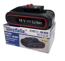 Westfalia Akku 18V 2.0AH