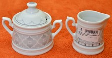 Königl. Tettau Set Milch und Zucker klein Worpswede Alhambra NEU UNBENUTZT
