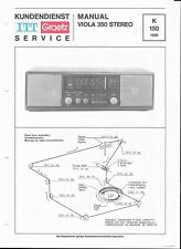 ITT/Graetz Service Manual für Viola 350 stereo Copy