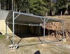Blechgarage Carport 6 x 5 x