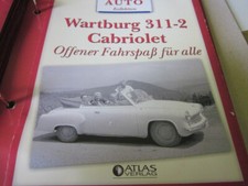  DDR Auto  Dokumente Wartburg