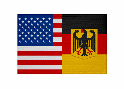 Aufnäher usa deutschland - aufnäher, usa-deutschland