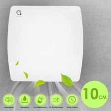 Badlüfter Weiß Leise WC