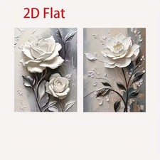 Leinwanddruck  Rosen Kunst Art