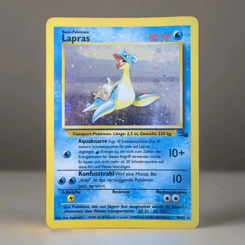 Lapras holo pokemon karte - lapras,