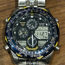 Citizen Navihawk WORLD TIME C300-Q00842 Blue Angels Rarität