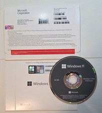 Microsoft Windows 11 Pro DVD Paket Deutsch  Neu & Versiegelt