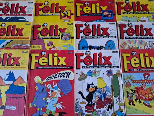 Felix konvolut 12 comichefte - -,