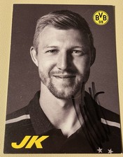Borussia Dortmund BVB Autogrammkarte Julian Koch Handsigniert