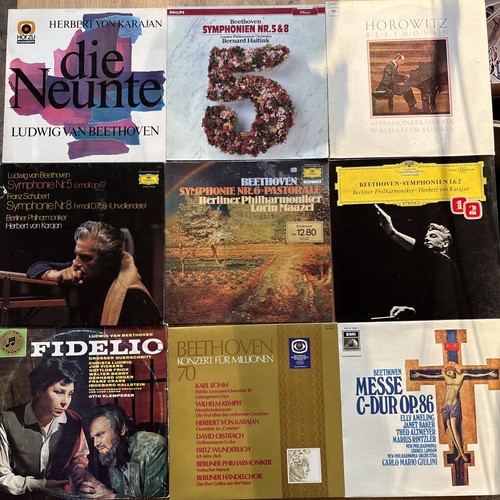 Beethoven vinyl konvolut - konvolut, 9
