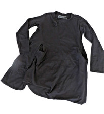 Rundholz black label schwarze Tunika Kleid doppellagig BW-Jersey Gr. XL